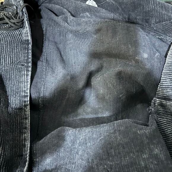 POL Cord Corduroy Western Boho Gray Jacket Size Large - Picture 7 of 7